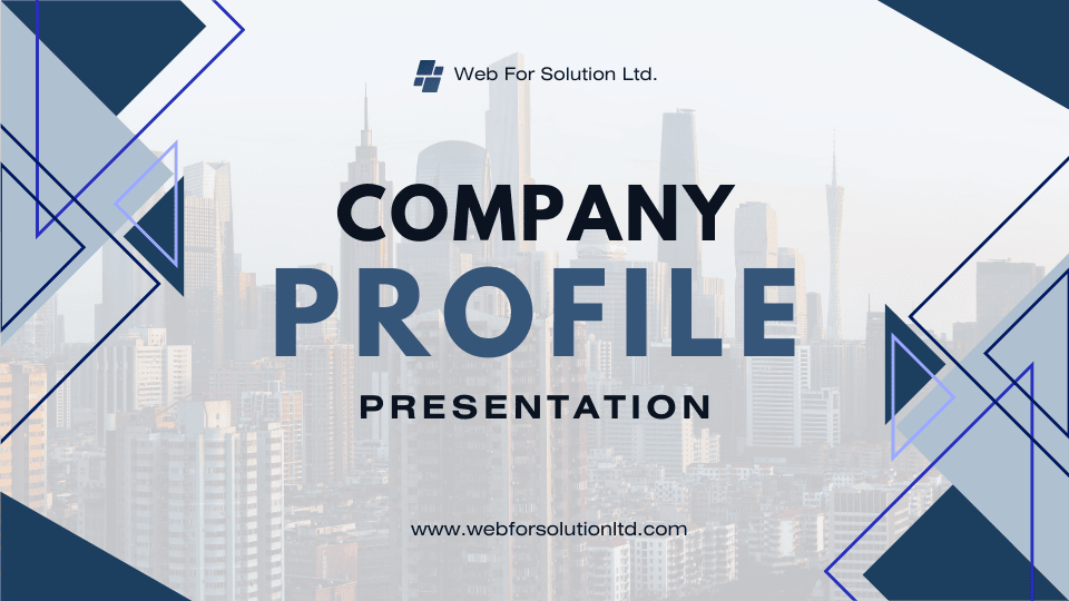 company profile design in Bangladesh